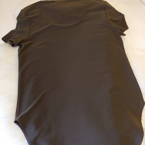 Joseph Ribkoff Rounded Hem Avocado Tunic, Sz 8 - Picture 7 of 9